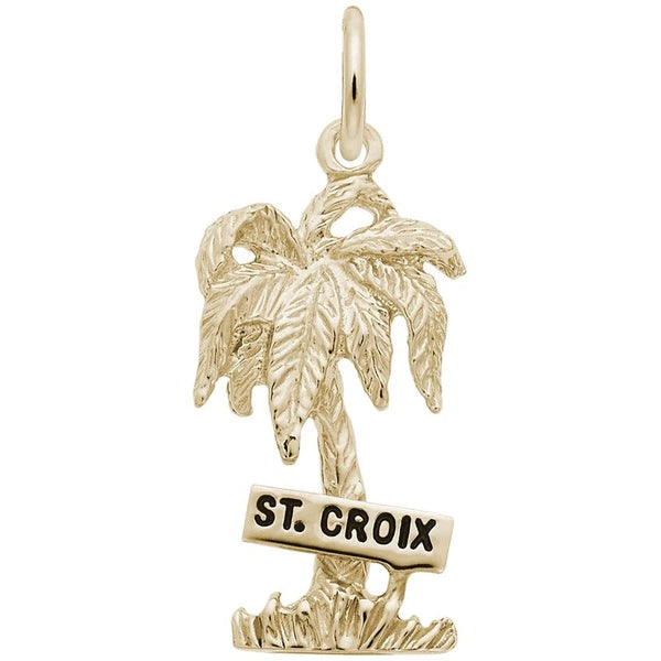 ST CROIX PALM W/SIGN