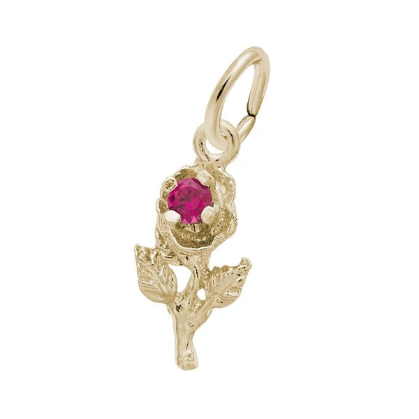 ROSE W/STONE