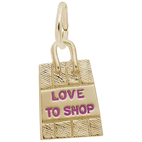 SHOPPING BAG - PINK PAINT