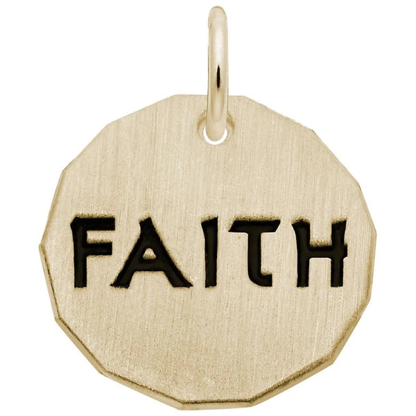 FAITH CHARM TAG