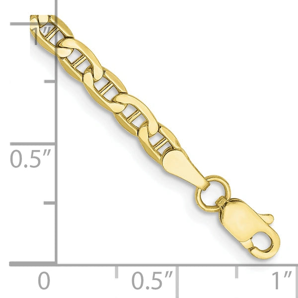 Gold (10K & 14K) Semi-Solid Anchor Chain