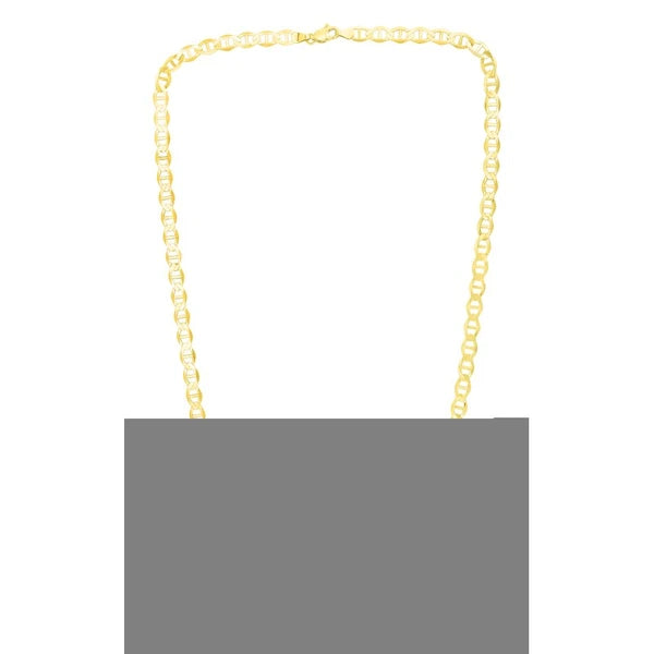 10K Gold 5.5mm Mariner Chain