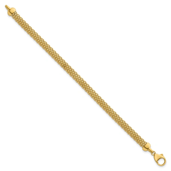 Herco Gold Popcorn Chain