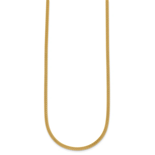 HERCO Gold Popcorn Chain Necklaces