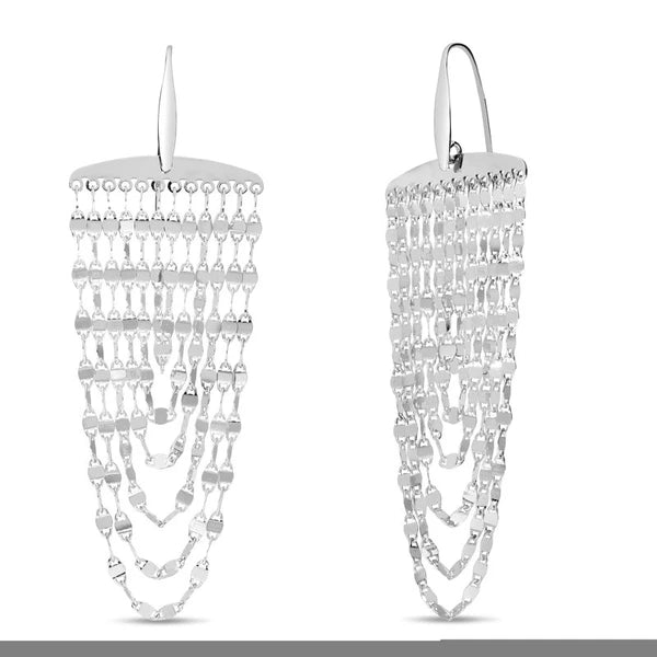 Sterling Silver Chandelier Earrings