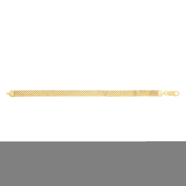 14K 7mm Bismark Chain