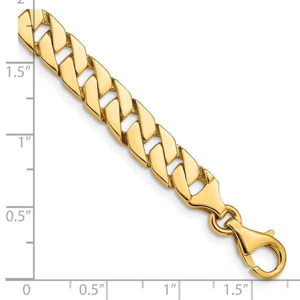 Gold Hand-Polished Fancy Link Chain