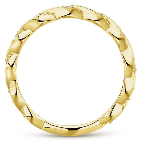 14K Yellow Gold Fashion Ladies Ring