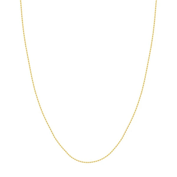 Adjustable Rope Chain Necklace with Slider