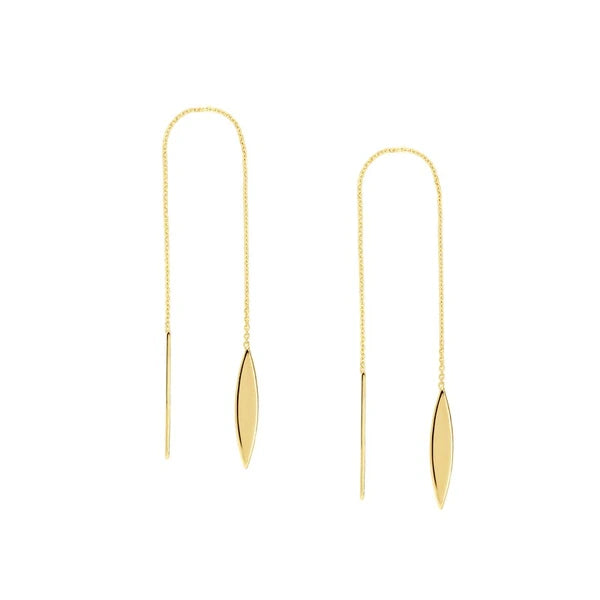 Marquise Threader Earrings