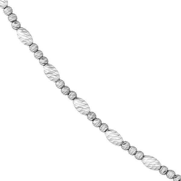 D/c Oval And Round Bead Neck