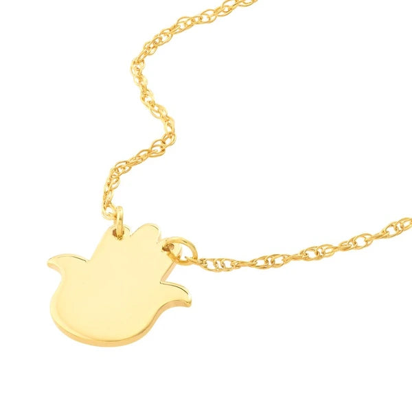 So You Mini Hamsa Adj Necklace