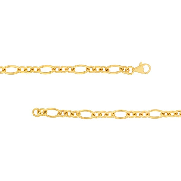 5.75mm Hollow Oval (3+1) Link Chain