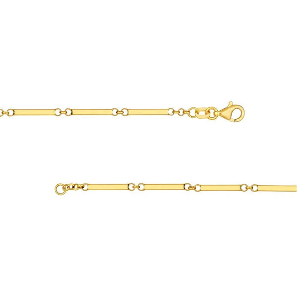 Rectangle Bar Station Chain