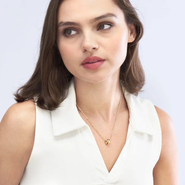 Diamond Circle Trio Necklace