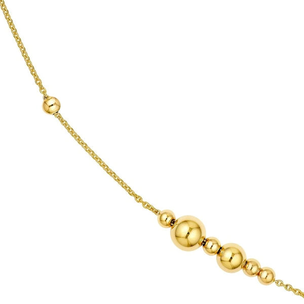 Long and Lovely AlterN/Ating Beaded Necklace