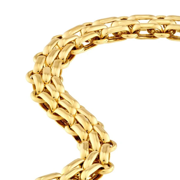 Hollow Fancy Link Chain Bracelet