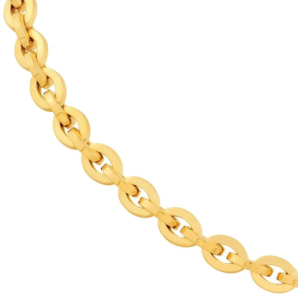 Hollow Flat Oval Link Chain