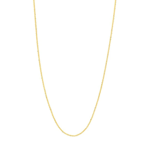 1.12mm Sparkle Chain with Lobster Lock