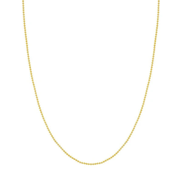 1.5mm Bead Chain with Lobster Lock