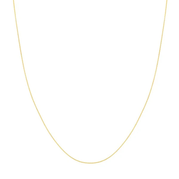0.9mm Cable Chain with Lobster Lock