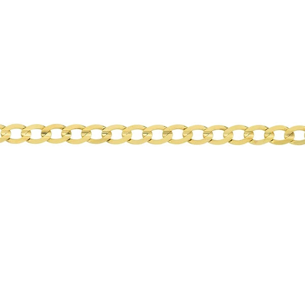 4.6mm Light Open Curb Chain with Lobster Lock