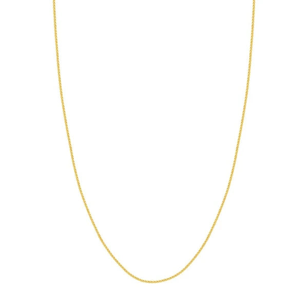 1.65mm Wheat Chain with Lobster Lock