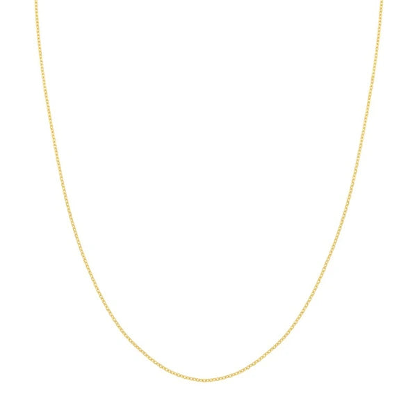 1.25mm D/C Cable Chain with Lobster Lock
