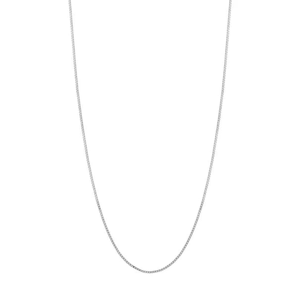 0.66mm Box Chain with Lobster Lock