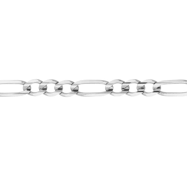 4.7mm Light Concave Figaro Chain Lobster Lock Endcap