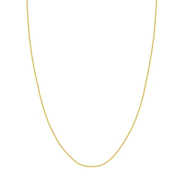 1.75mm Square Wheat Chain with Lobster Lock