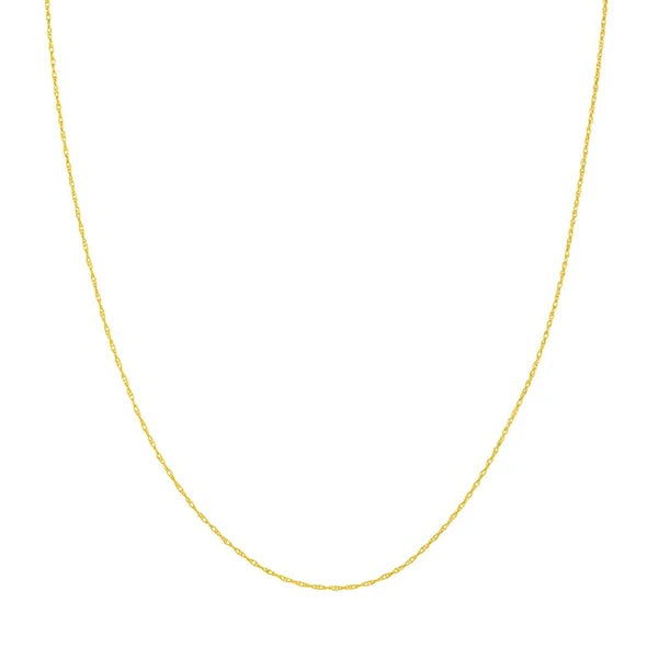 0.95mm Pendant Rope Chain with Lobster Lock