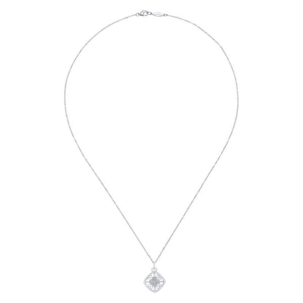 925 Silver Mediterranean Diamond Necklace