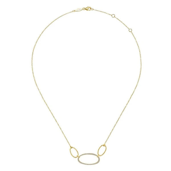 14K Yellow Gold Fashion Necklace