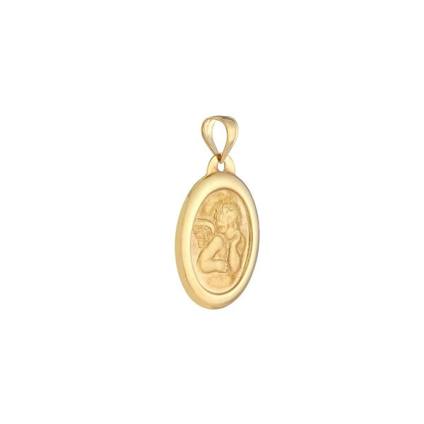 Framed Cupid Medal