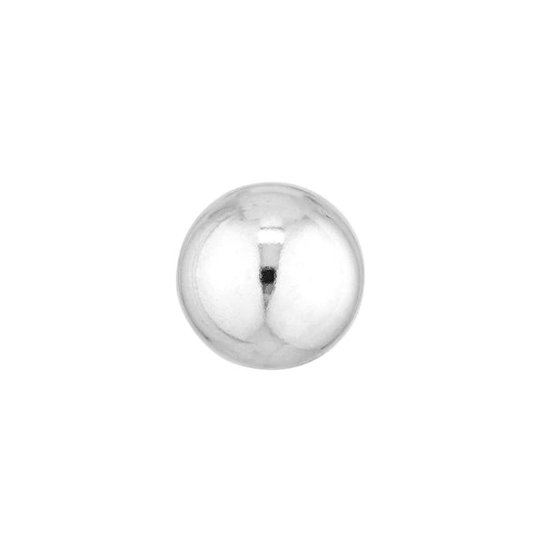 Sterling Silver 8mm Polished Ball Stud Earrings