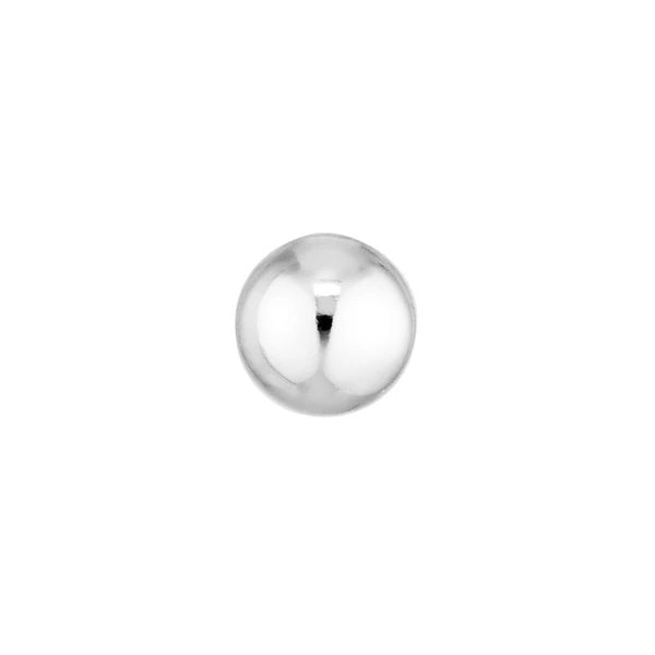 Sterling Silver 5mm Polished Ball Stud Earrings