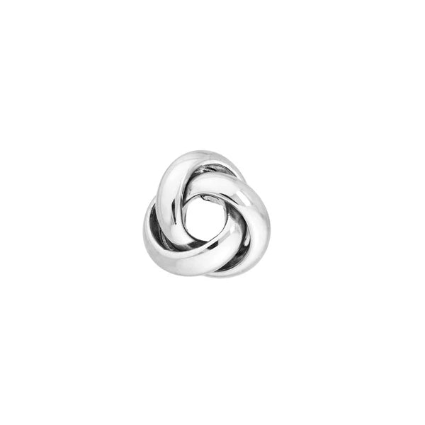 3 Loop Love Knot Post Earrings