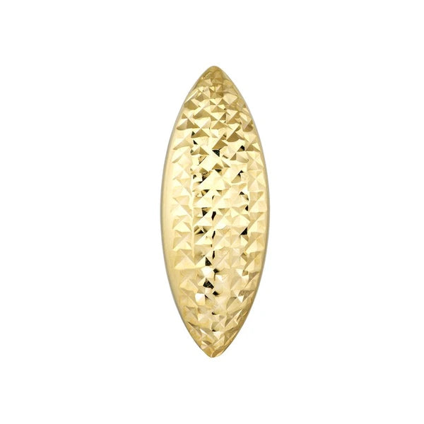 D/C Bombe Marquise Earrings on Post Back