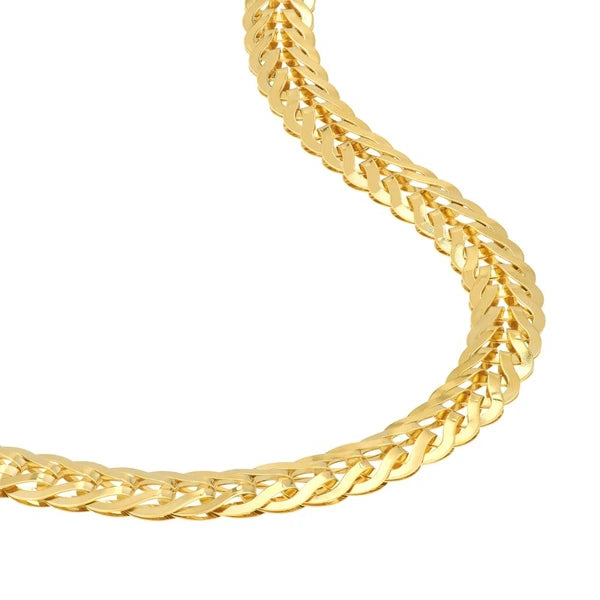 Flat Foxtail Chain Bracelet