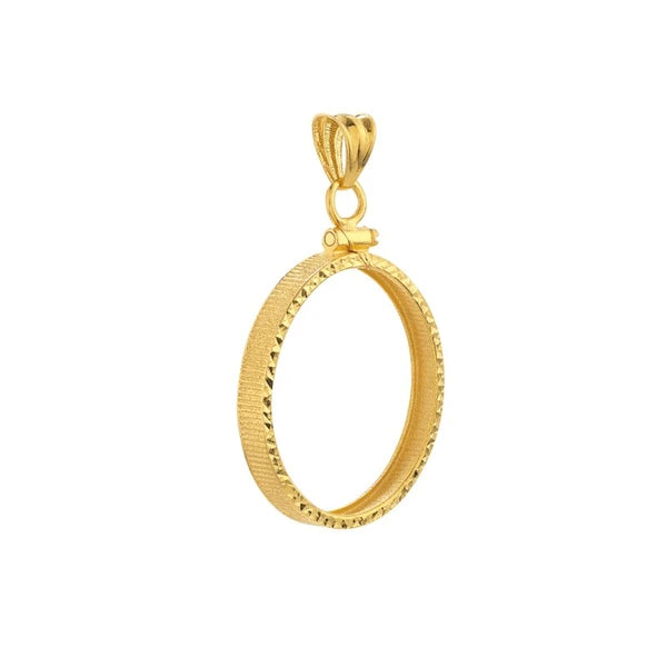 American Eagle 1/2 Oz Diamond Cut Bezel