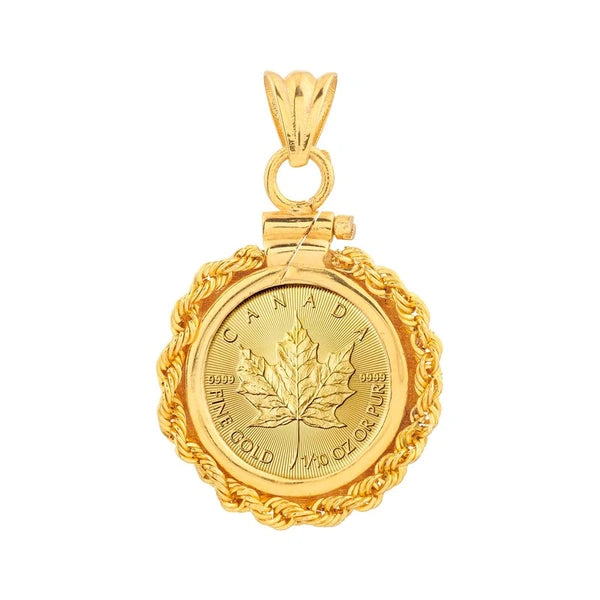 CaN/Adian Maple Leaf 1/10 Oz Coin Bezel