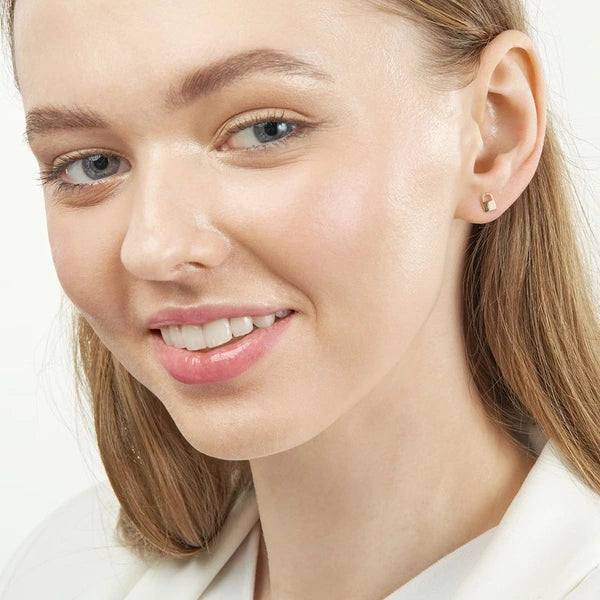 Padlock Design Baby Stud Earrings
