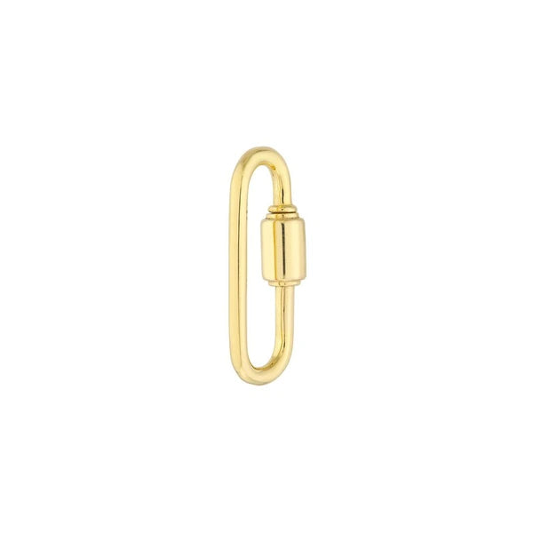 Oval Clasp Twist Lock