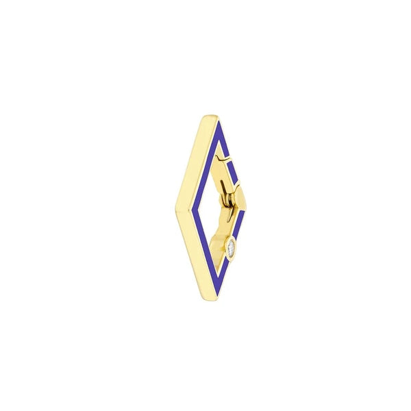 Diamond Bezel N/Avy EN/Amel Rhombus Push Lock
