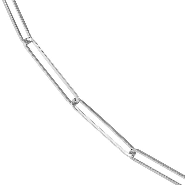 4.32mm Long Square Paper Clip Chain