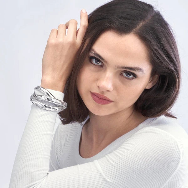 10mm Twisted Layered Tubogas Bangle