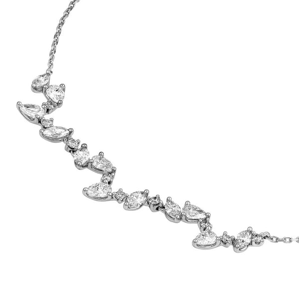 Diamond Blossom Necklace
