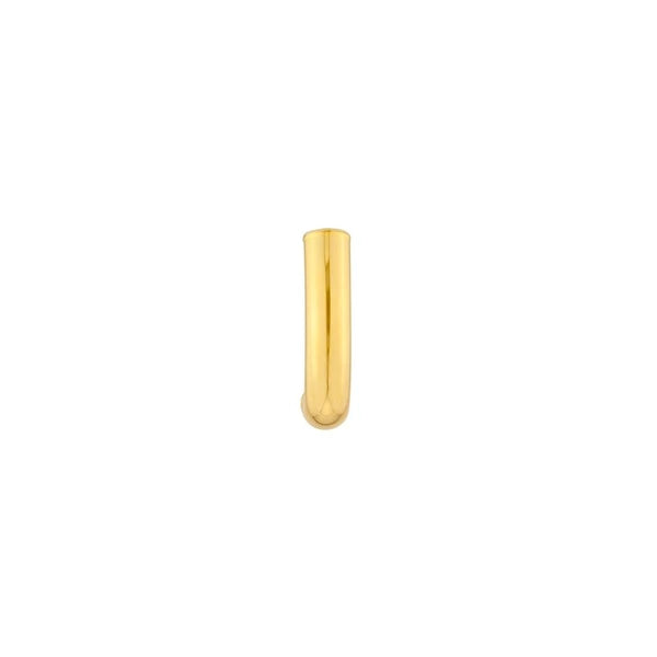5mm Small Round J Hoop Earrings