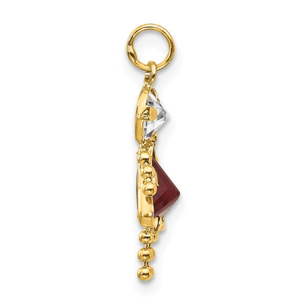 Birthstone Girl Charms